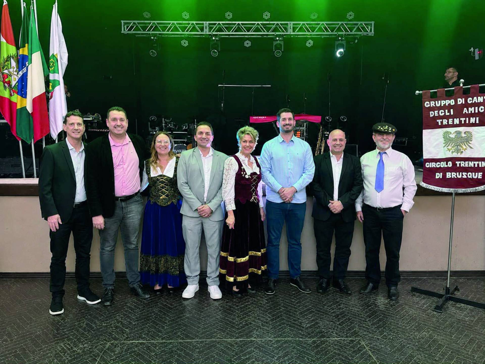 “CÍRCOLO TRENTINO DI BRUSQUE” FESTEJA SEUS 25 ANOS COM JANTAR NO CLUBE DE CAÇA E TIRO ARAÚJO BRUSQUE