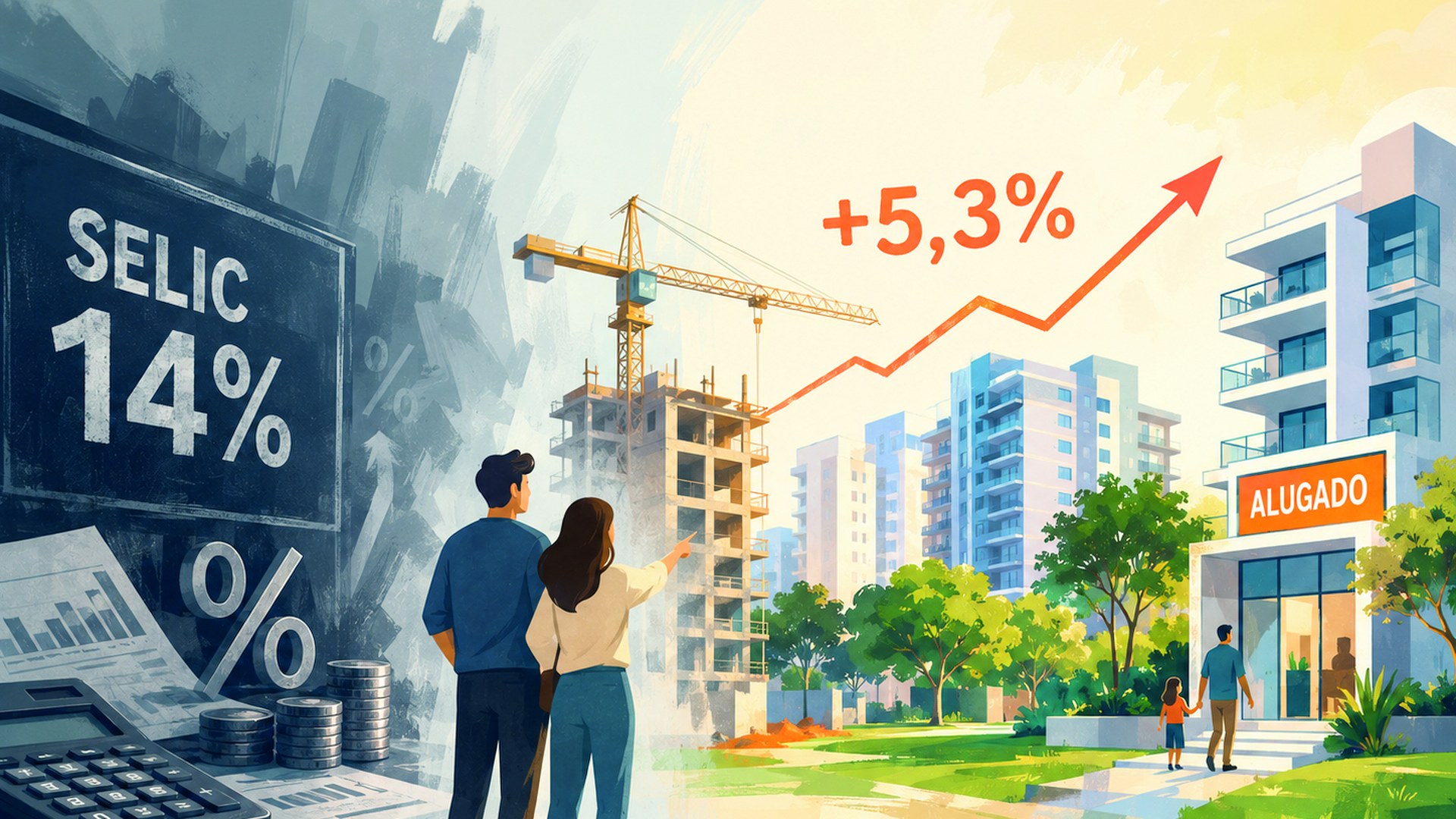 Juro alto e imóvel vendendo: quem está errado nessa conta?